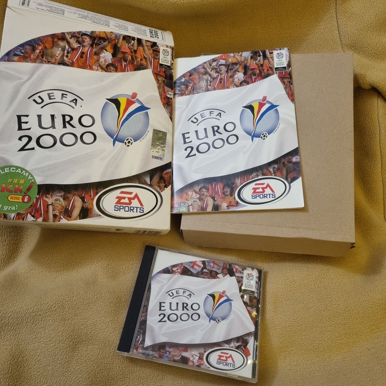 UEFA Euro 2000 PC Big Box Polskie wydanie
