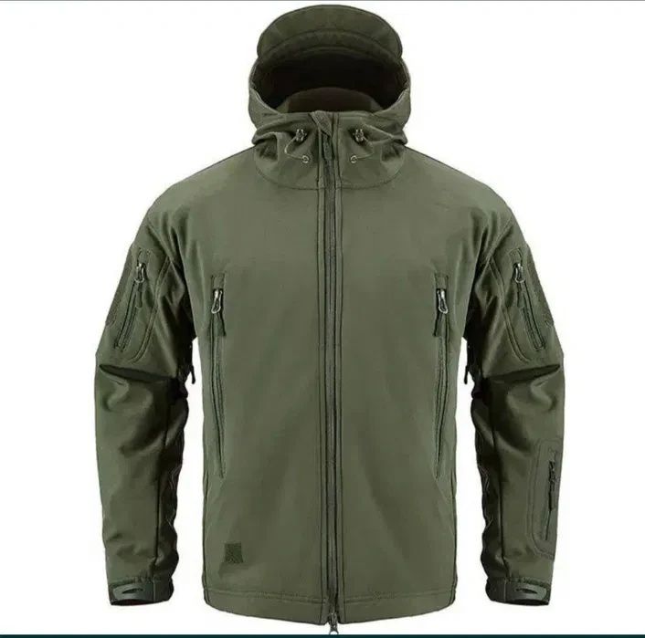 Куртка SoftShell на флісі Олива