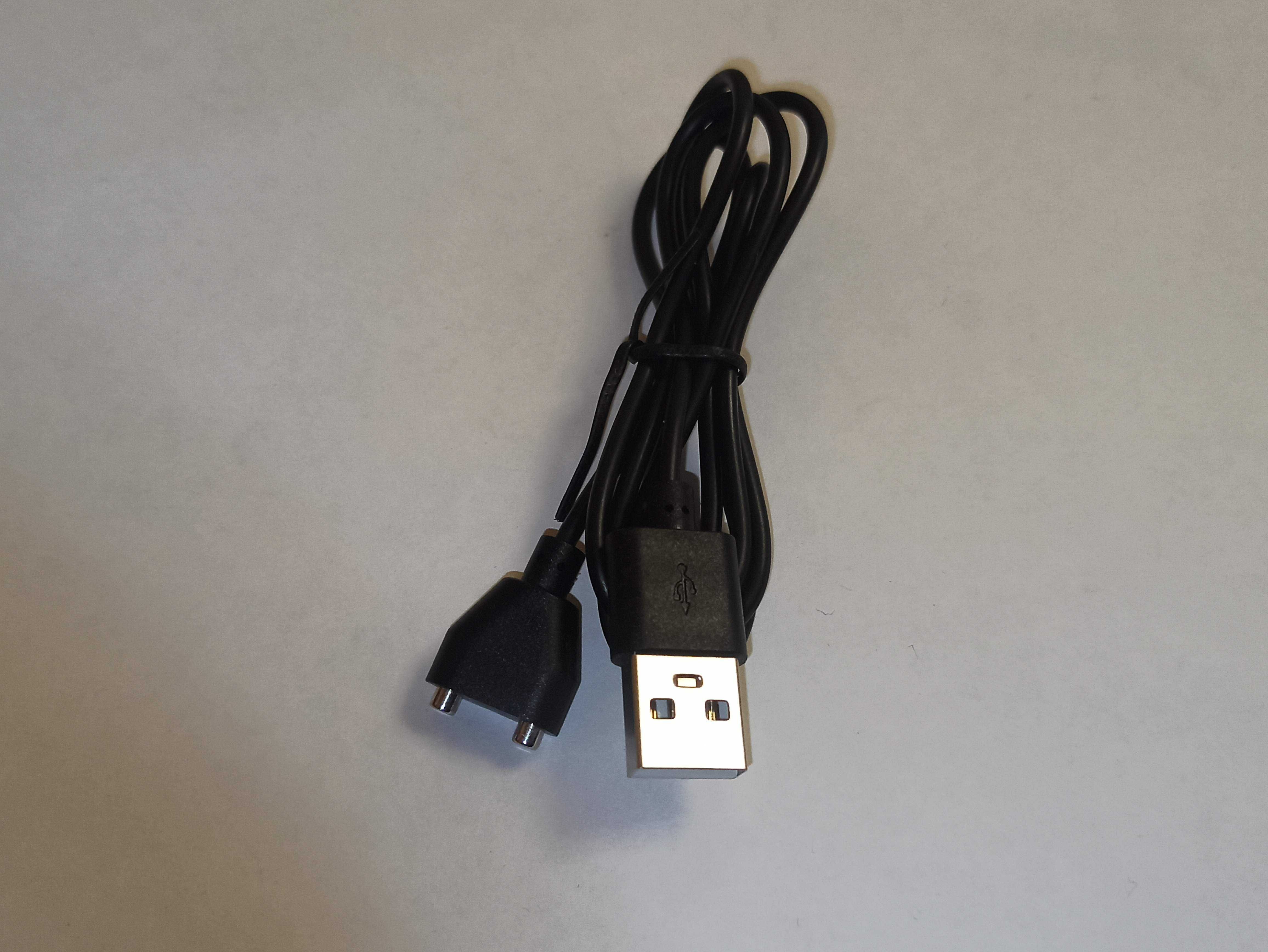 Универсальный магнитный зарядный кабель USB - 2-pin (2 контакта)