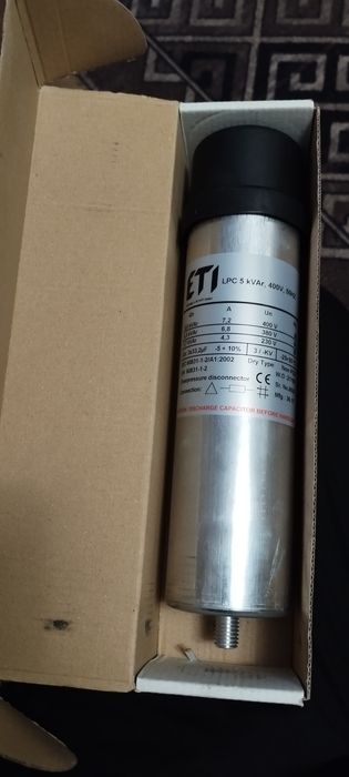 Конденсаторы для компенсации реактивной мощности Electronicon