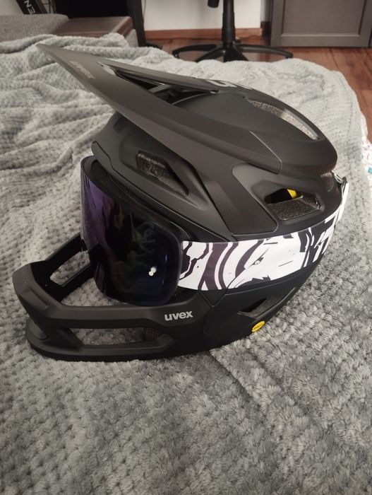 Kask Fullface Uvex Revolt MIPS 57-61