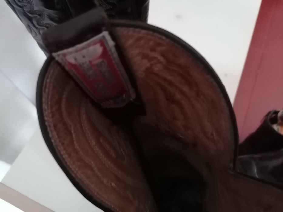 Botas em pele San Diego