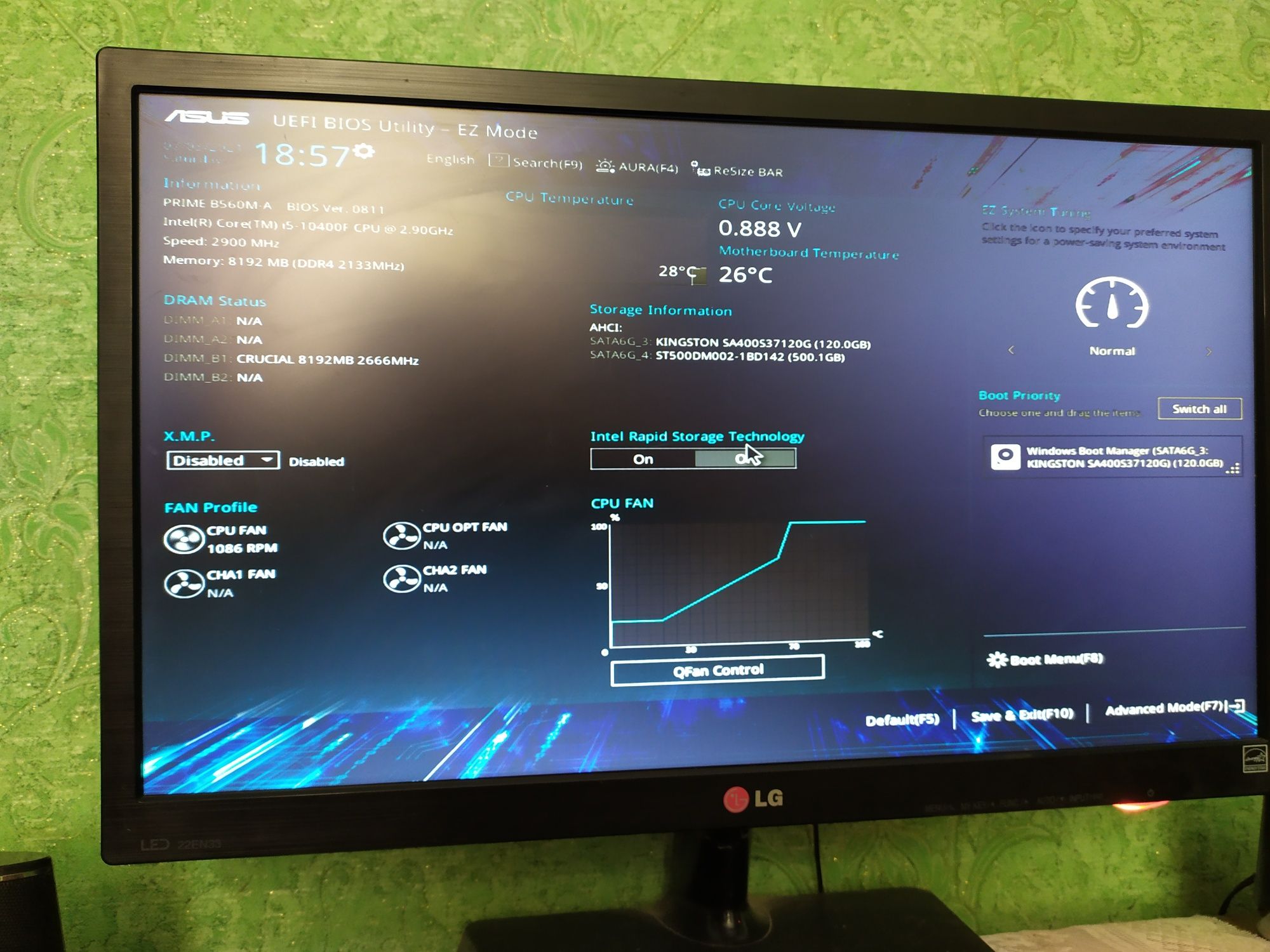 Intel core I5-10400F