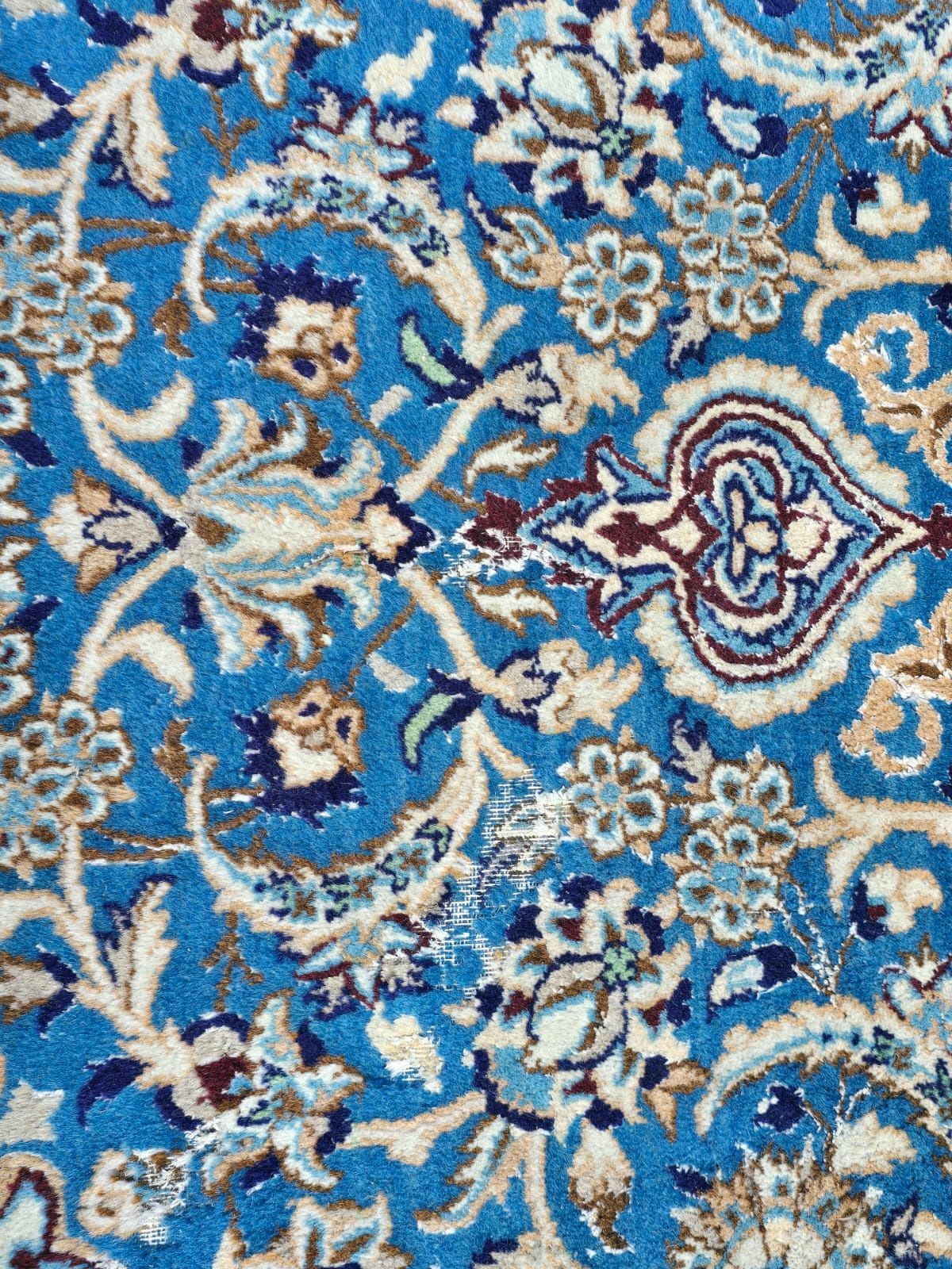 Nain Vintage - Perski dywan z Iranu 200 x 300 - z wełny i jedwabiu