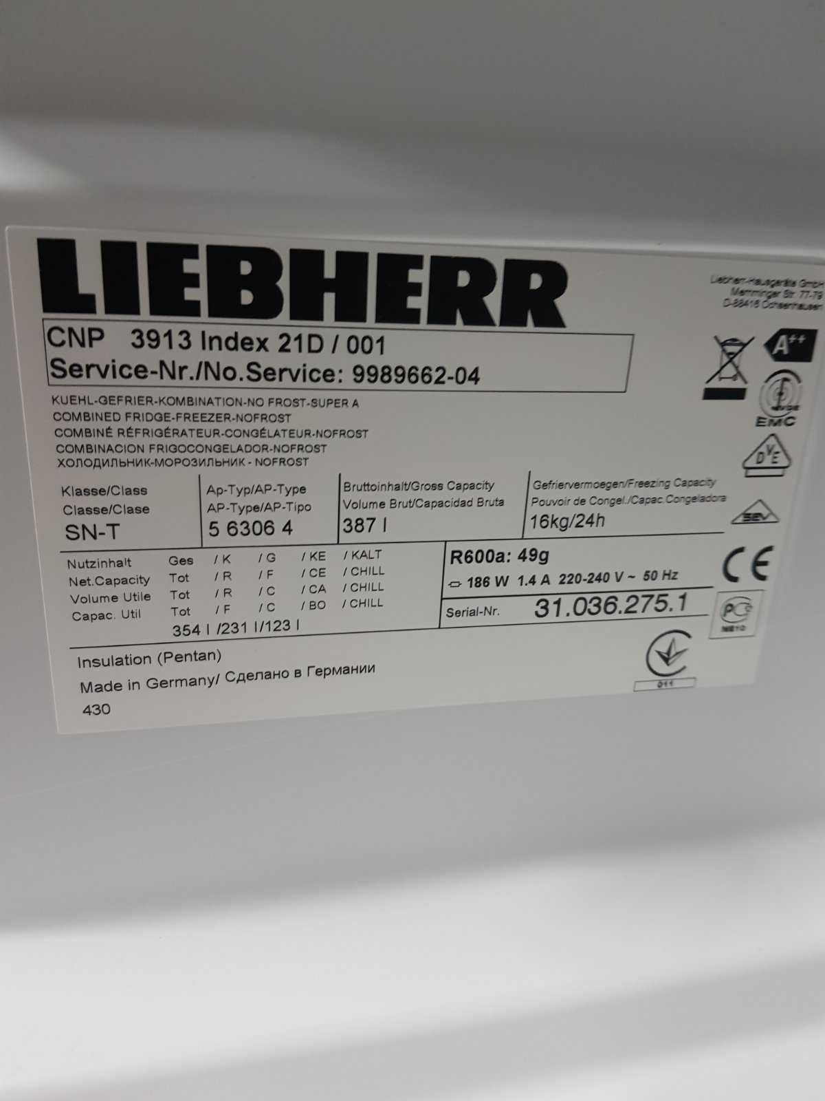 Холодильник Liebherr