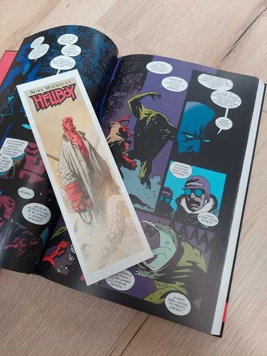 Zakładka dla komiksu Hellboy - Mike Mignola (UNIKAT)