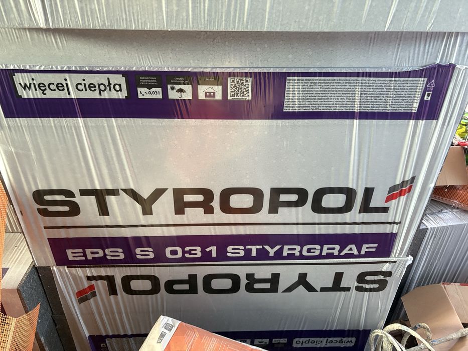 Styropian elewacyjny 20cm - 031 - Grafit - super cieply