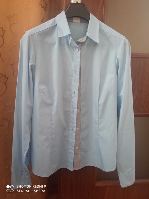 Koszula damska niebieska