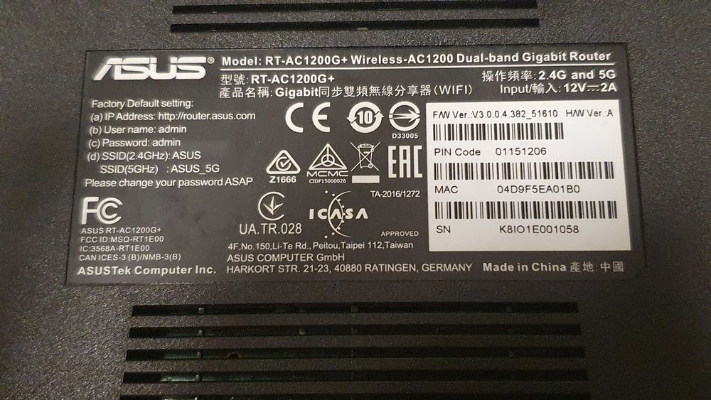 Router Asus RT-AC1200G+ – idealny do domu i mieszkania