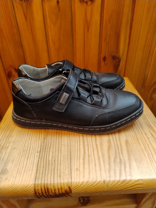 Туфлі шкіряні дитячі в школу 37р 23см