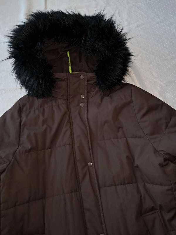 H&M piękna długa kurtka płaszcz 54/56