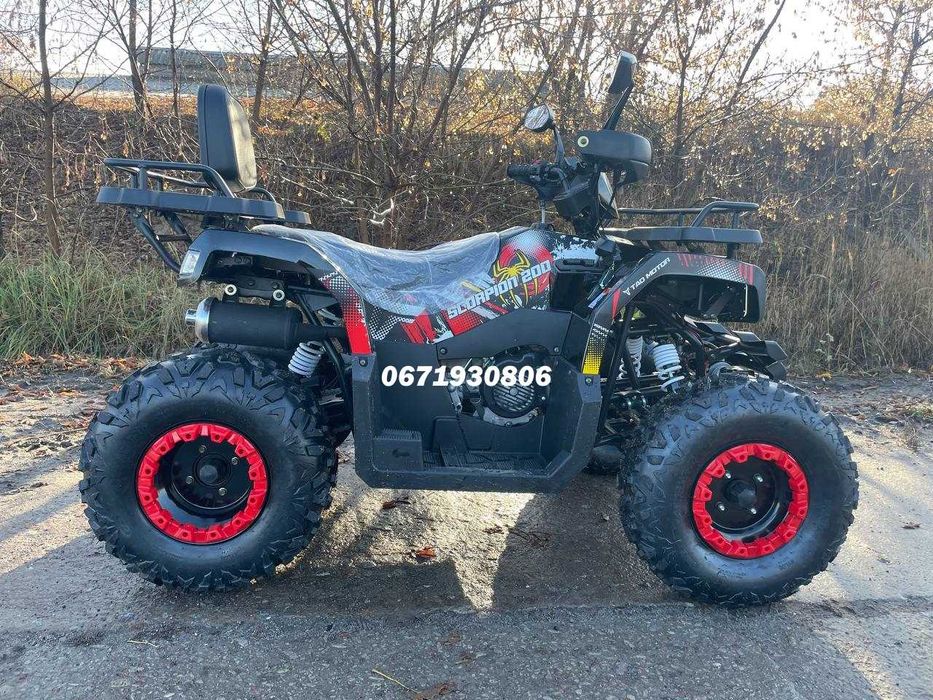 Квадроцикл Комман Comman Scorpion 200 cc доставка безкоштовна Кредит