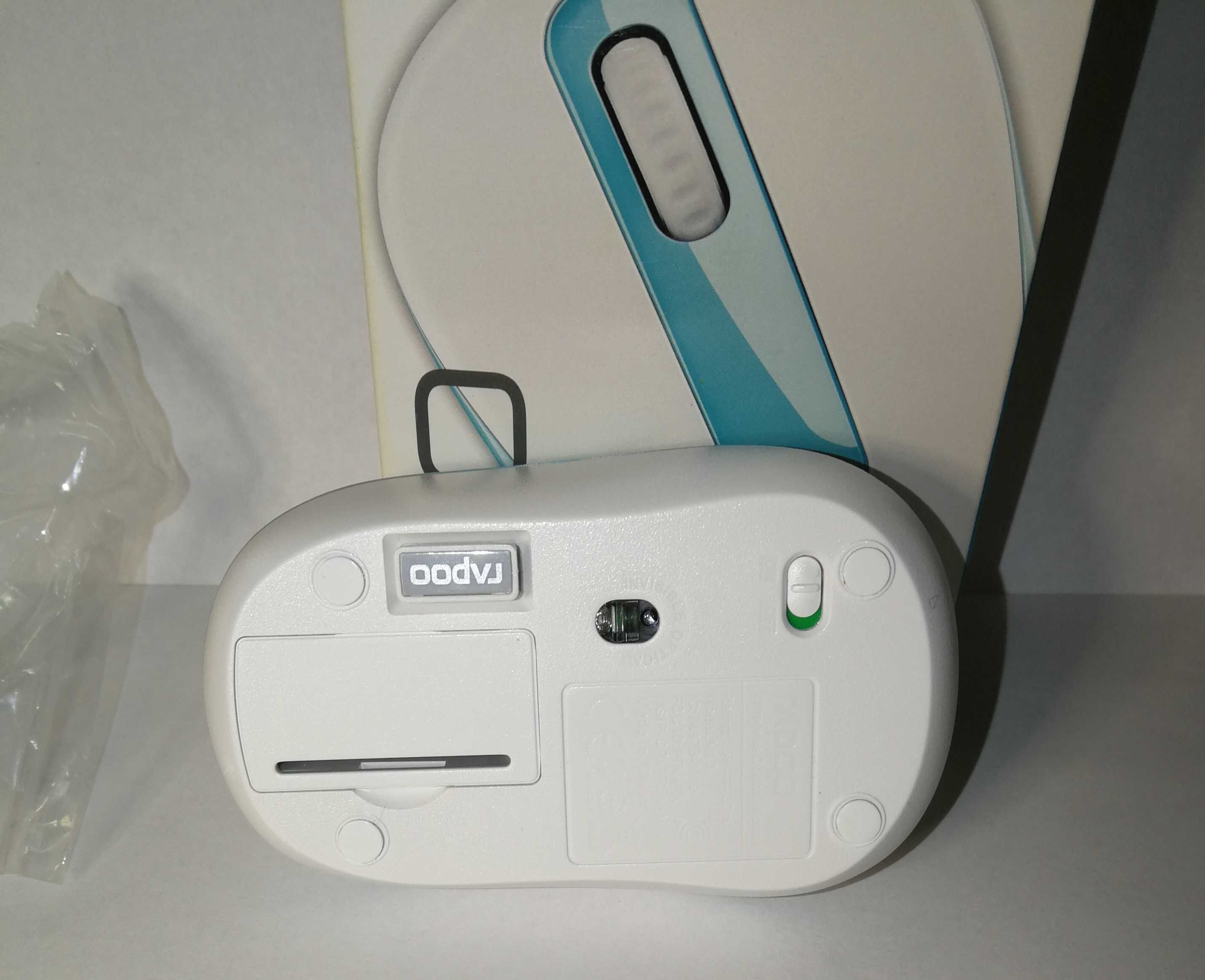 Rapoo M10 Wireless Blue USB нова бірюзова мишка Миша 1000 dpi