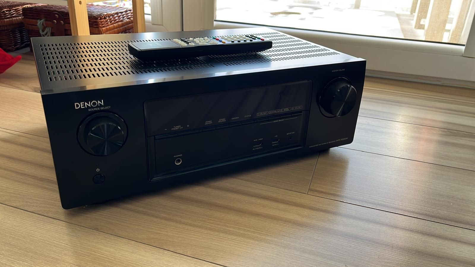 Amplituner Denon AVR-X1200W – Stan bardzo dobry, 7.2, WiFi, 4K