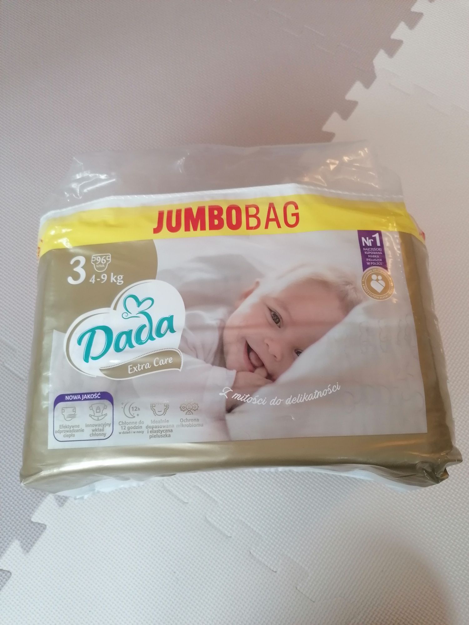 Pampersy Dada Jbobag rozmiar 3 (4-9 kg)