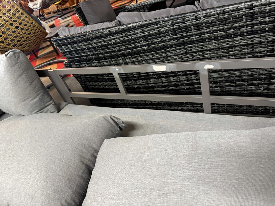 OUTLET! Zestaw Mebli Ogrodowych Technorattanowych Komplet Wypoczynek