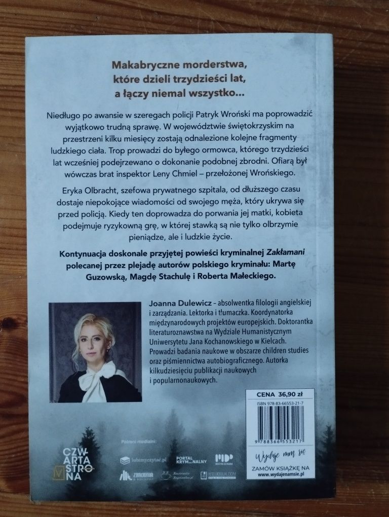 Joanna Dulewicz Zakłamani Zastraszeni kryminał thriller