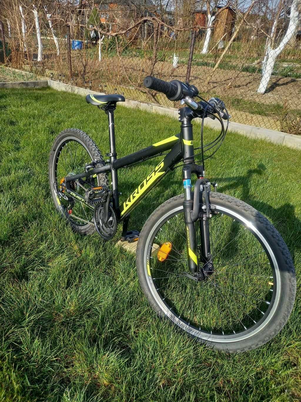 Rower dziecięcy MTB 24" KROSS DUST REPLICA