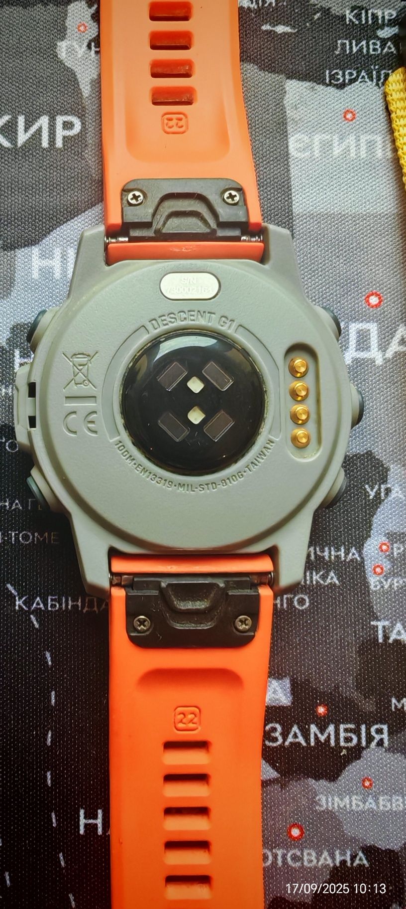 Годинник Дайв комп'ютер Garmin Descent G1 аналог MK3i, Fenix, Marq