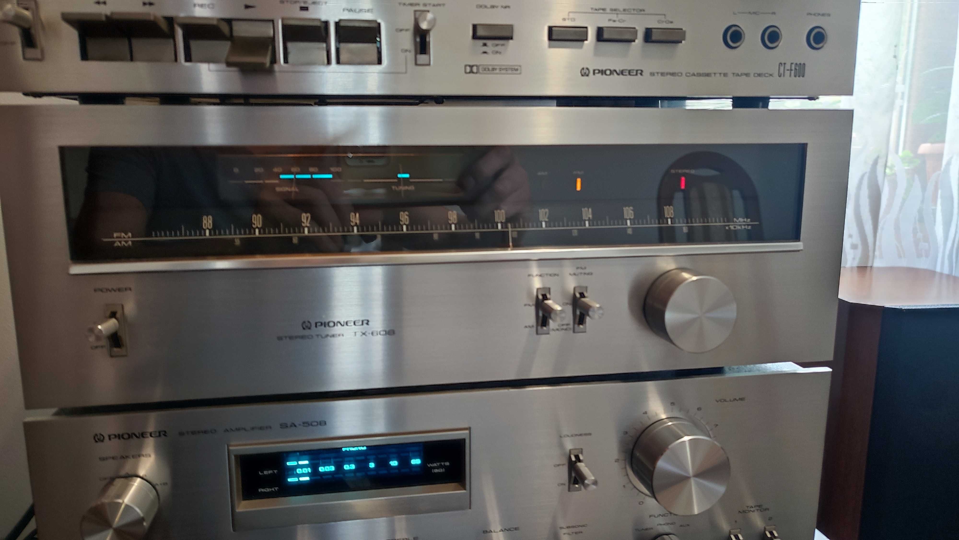 Pioneer sa-508 zestaw stereo , wieża, szafka Pioneer .