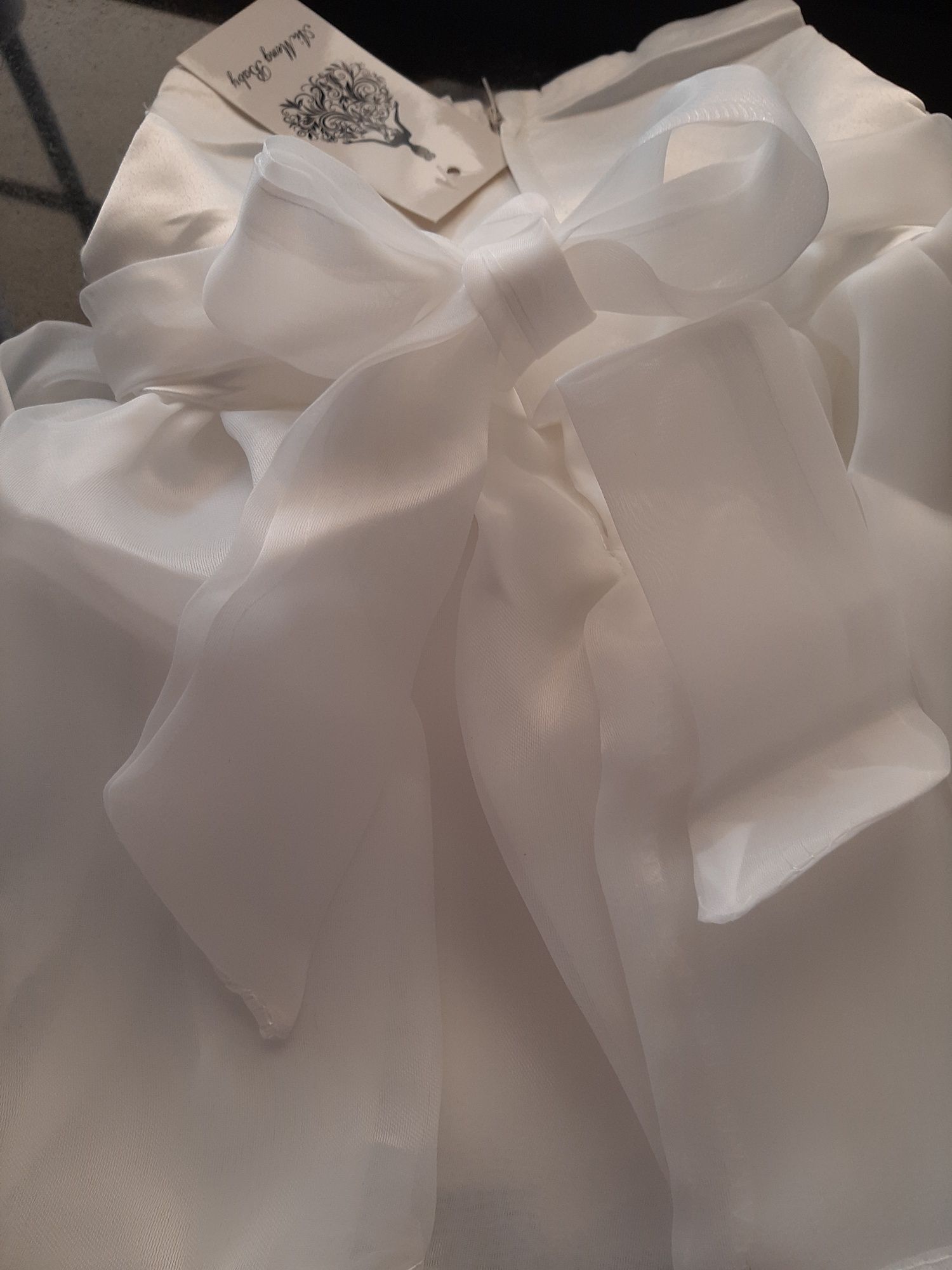 Vestido branco cerimónia, comunhão batizado 6 meses NOVO Envio grátis