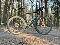 Gravel Orbea Terra M30 XXL blue carbon view 1x11 + gratis 2x