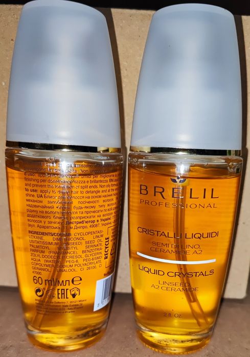 Кристали Brelil Professional шампунь та маска Numero