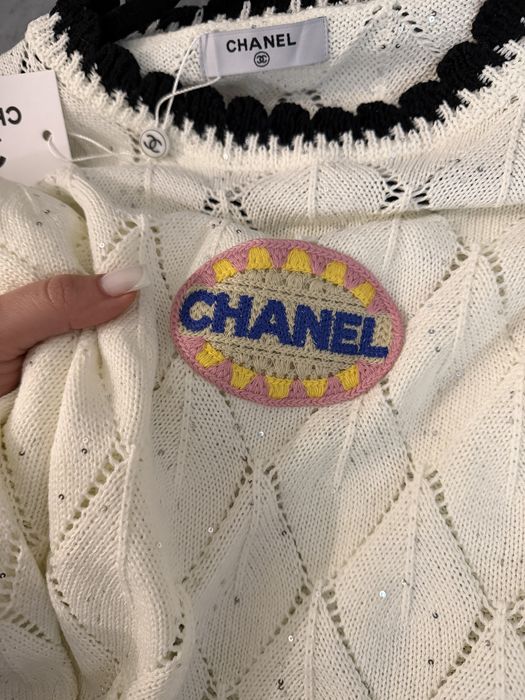 Вязаный свитер Chanel