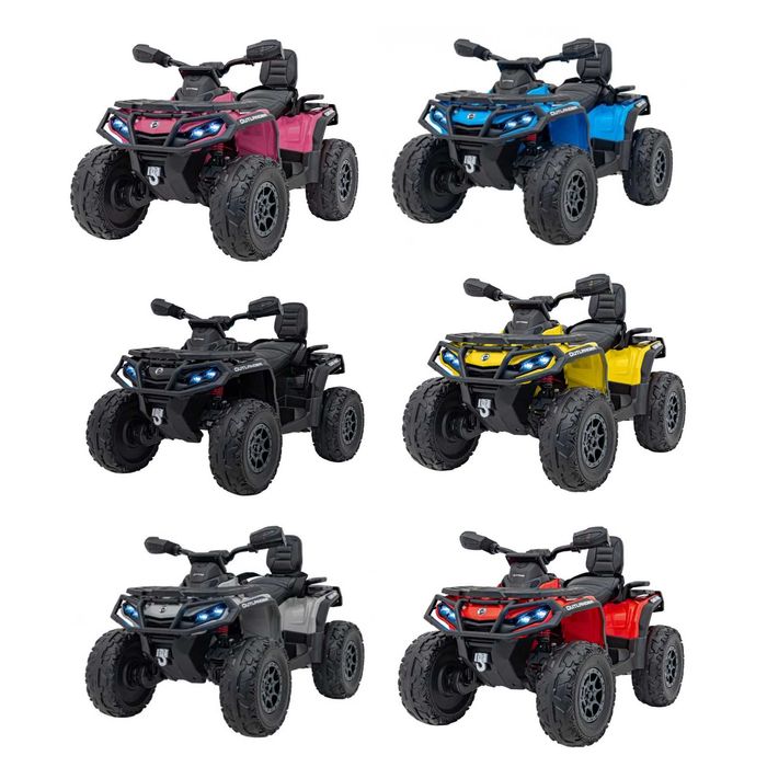 Quad na akumulator dla dziecka z pilotem CanAm Outlander 4x4  12V 14Ah