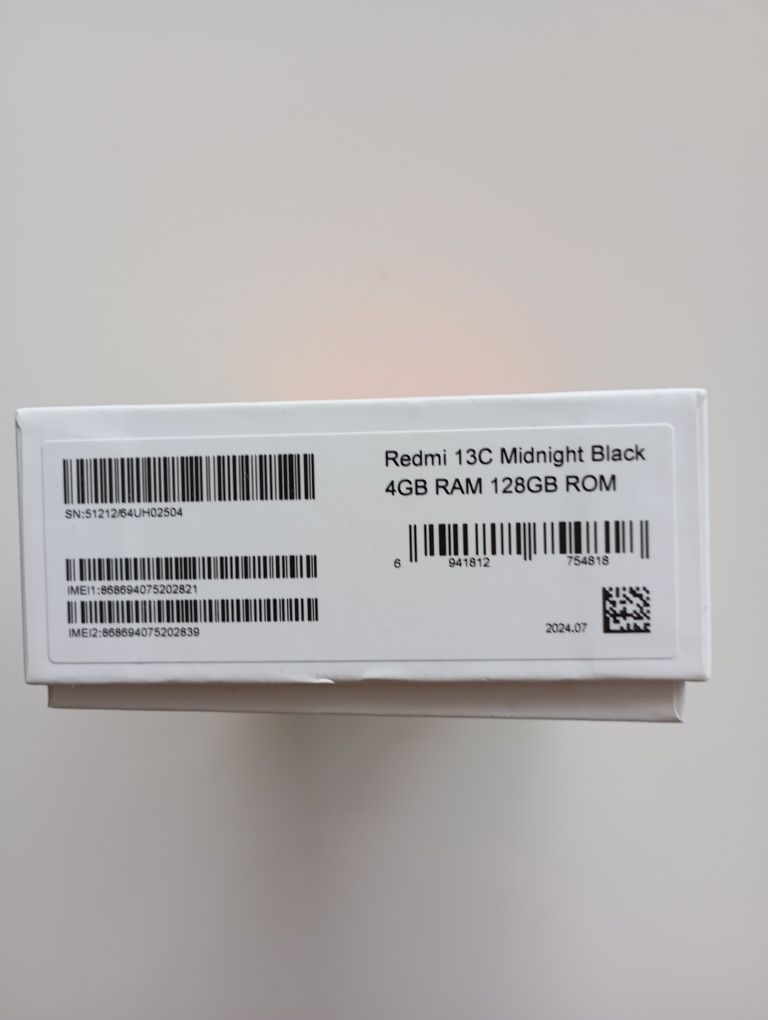 Redmi13c  Gwarancja