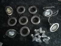 Lampy tzw. oczka sufitowe 10szt.