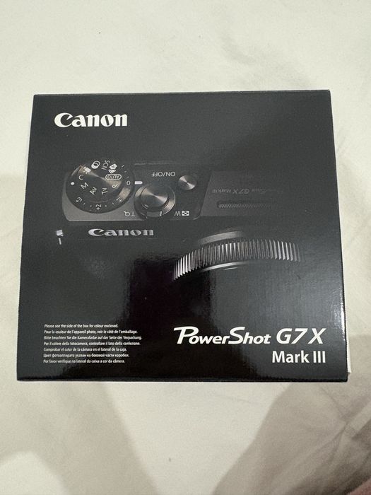 Canon Power Shot G7 X Mark III