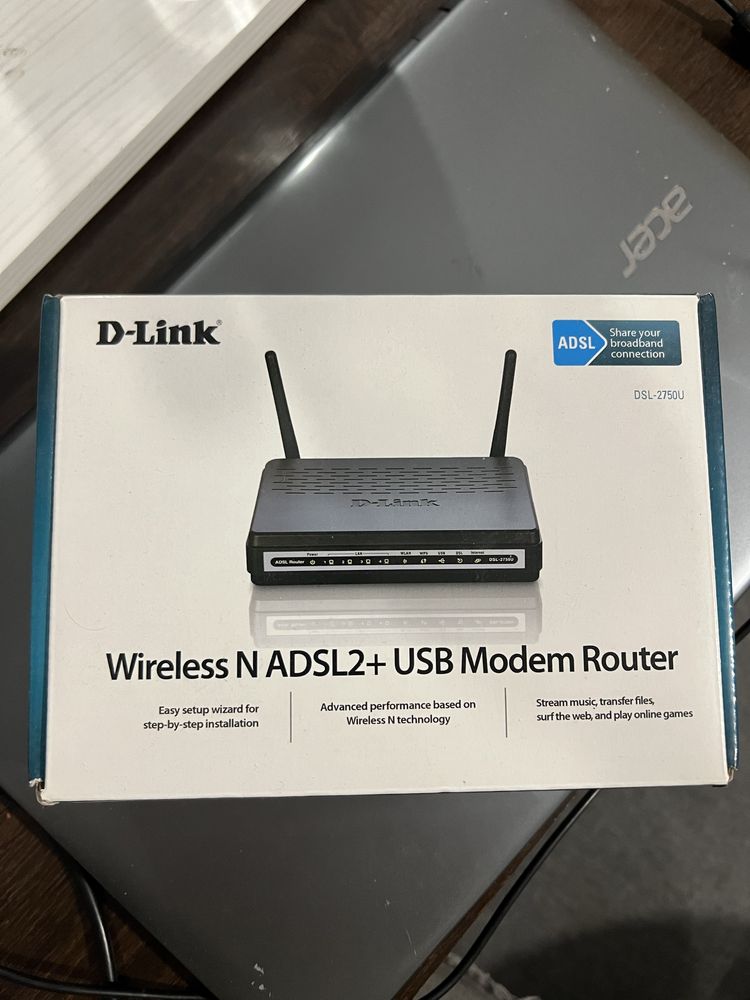 маршрутизатор d-link dsl 2750u