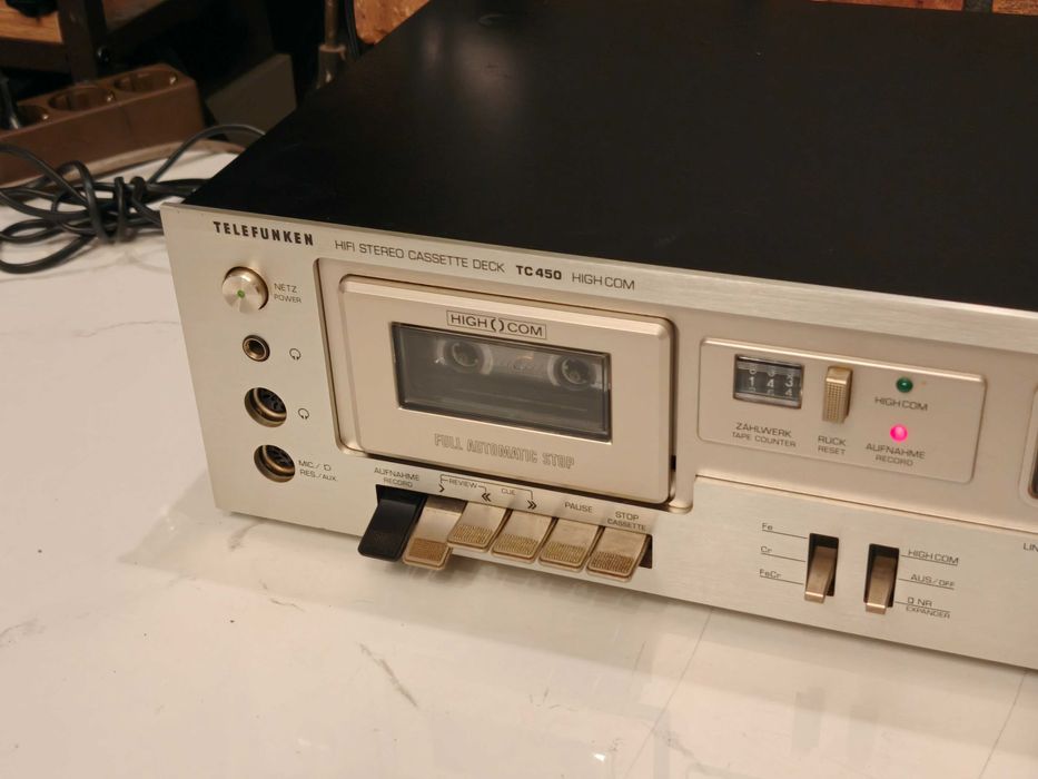 TELEFUNKEN TC-450 ! Rzadki deck Vintage