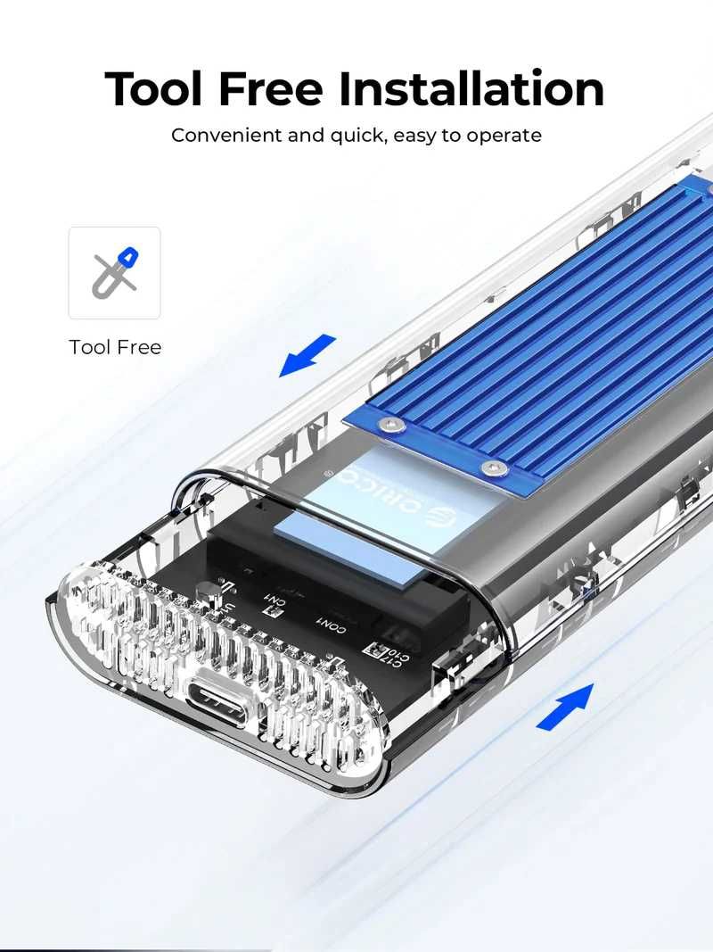 ORICO USB4 M.2 NVMe SSD Enclosure