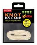 Knot do lamp Polski - bawełniany PŁASKI - 12mm/1m