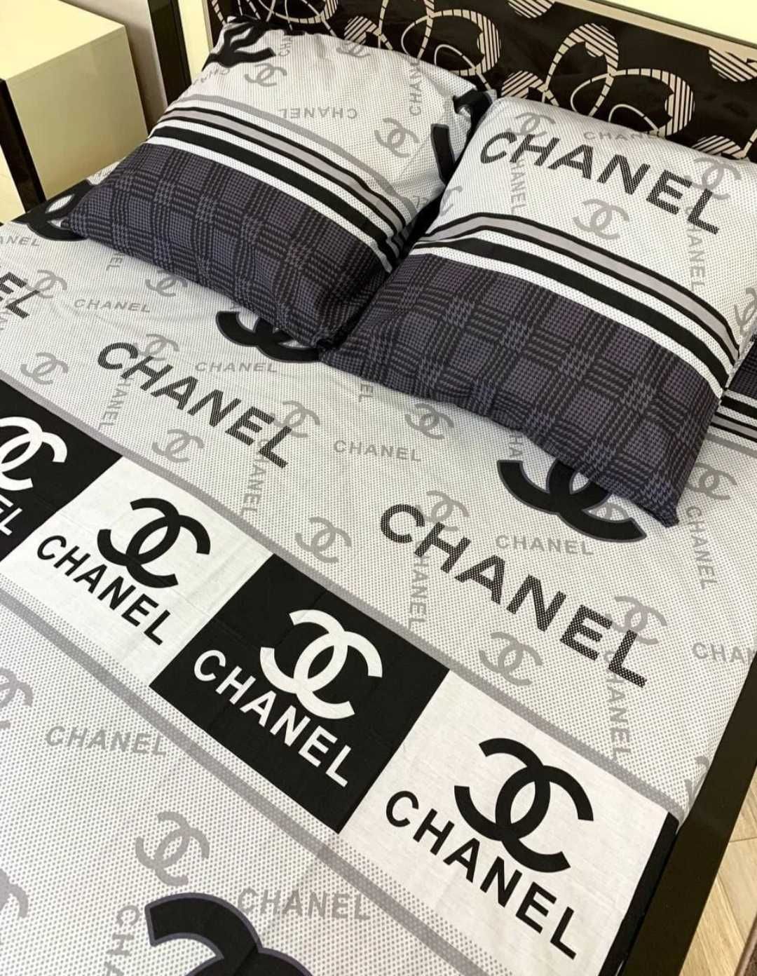 Постельное бельё CHANEL, 100% хлопок, абсолютно новое