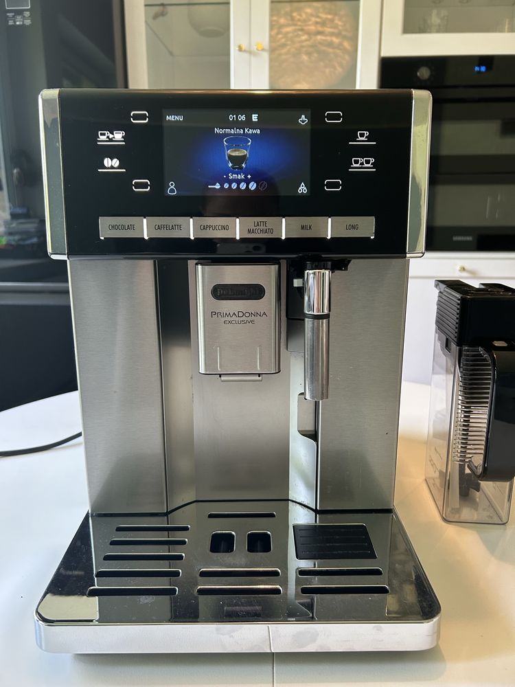 Automatyczny ekspres De'Longhi Primadonna Exclusive używany, sprawny