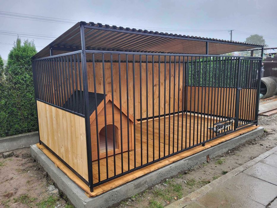 kojec dla psa, klatka, buda, box