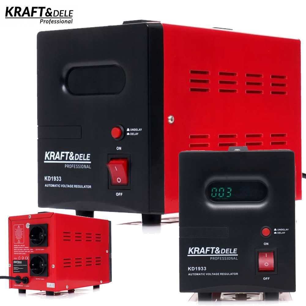 KRAFT&DELE Stabilizator Napięcia Prądu Avr 2000va Do Agregatu KD1933