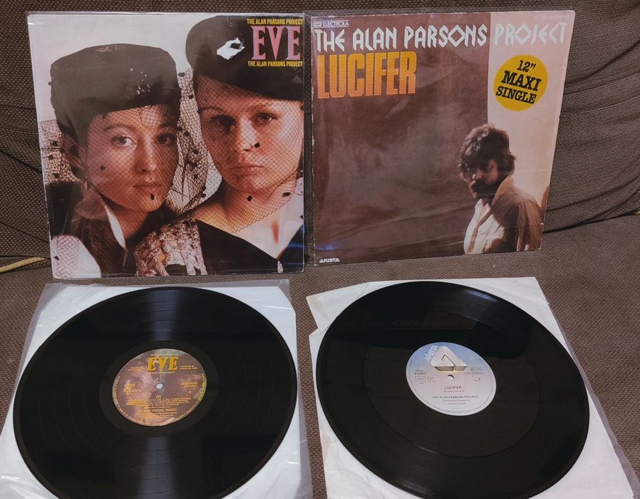 The Alan Parsons project 2 пластинки, альбом Eve  и maxi single