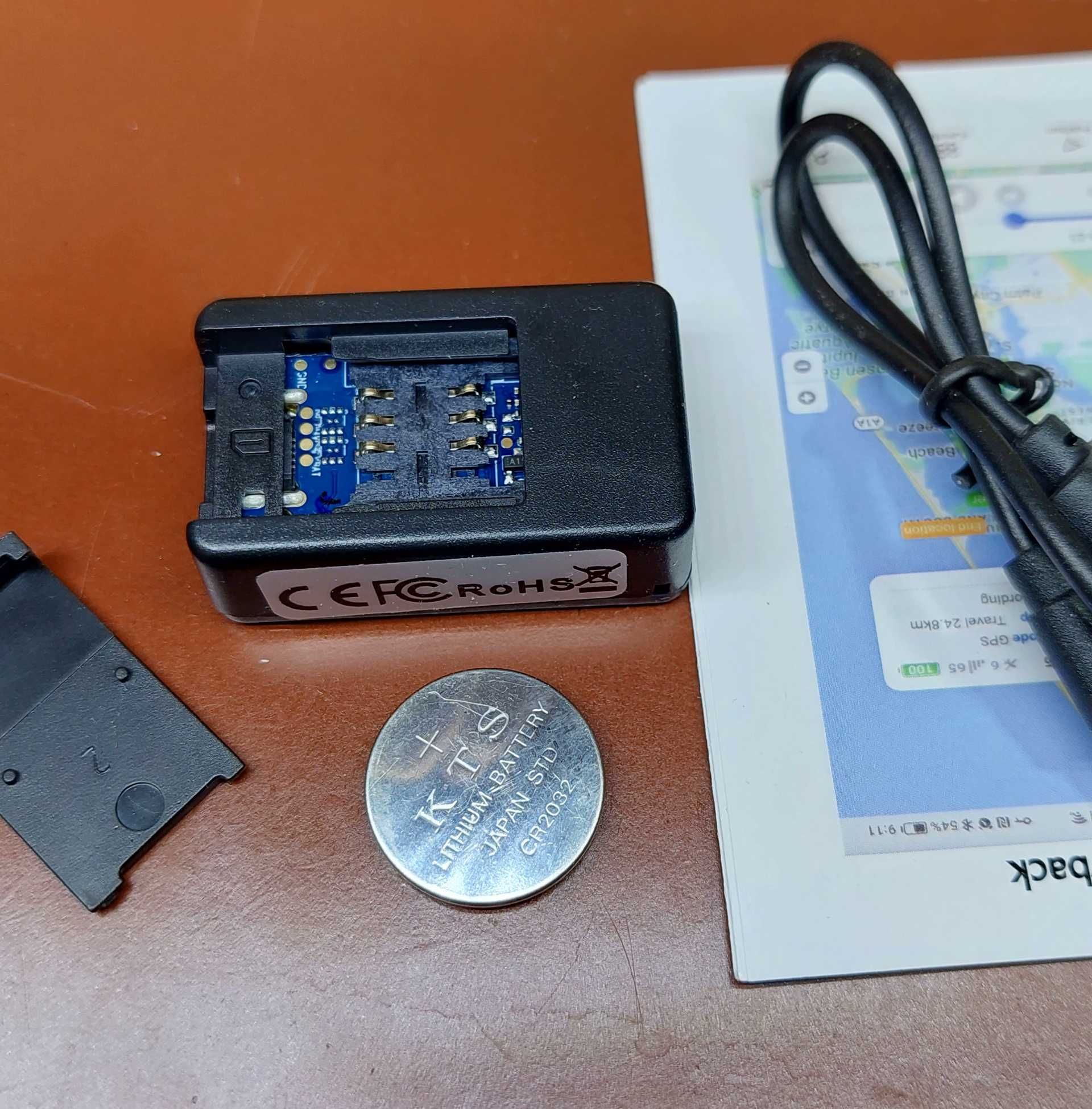 GPS Трекер 3в1 микрофон, трекер, локатор - карта STM-070 Global