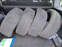 Używane opony zimowe Nokian TYRES WR Snowproof 205/50 R17 93 V EL 4mm
