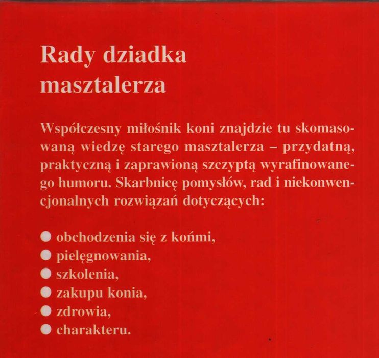Rady dziadka masztalerza