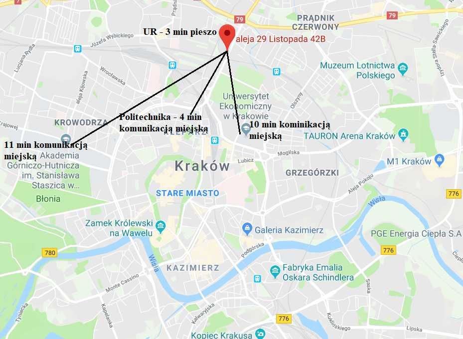 Pokój jednoosobowy po remoncie - Al. 29 listopada (5) - AGH UR UJ