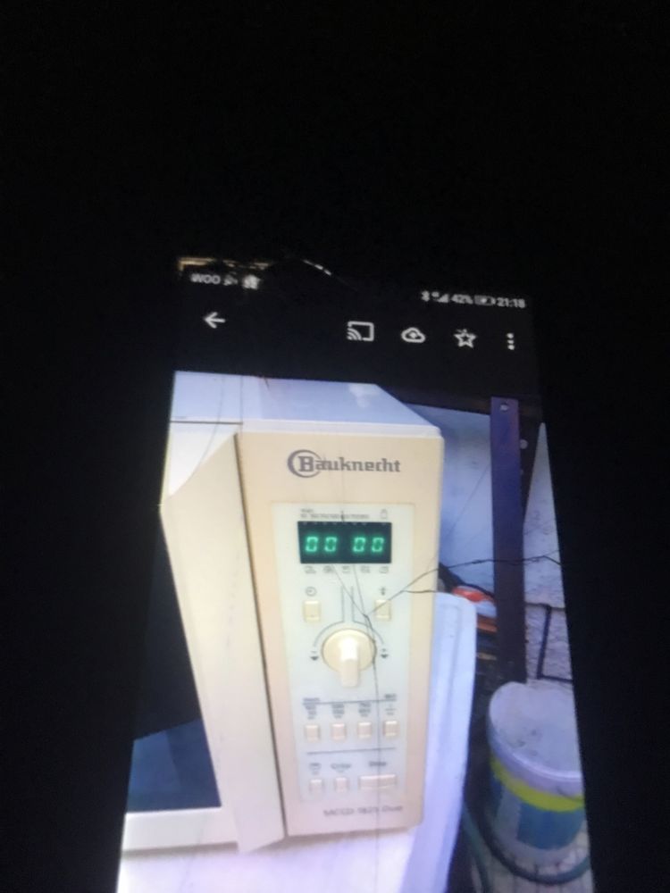 Microondas electronic baukneche
