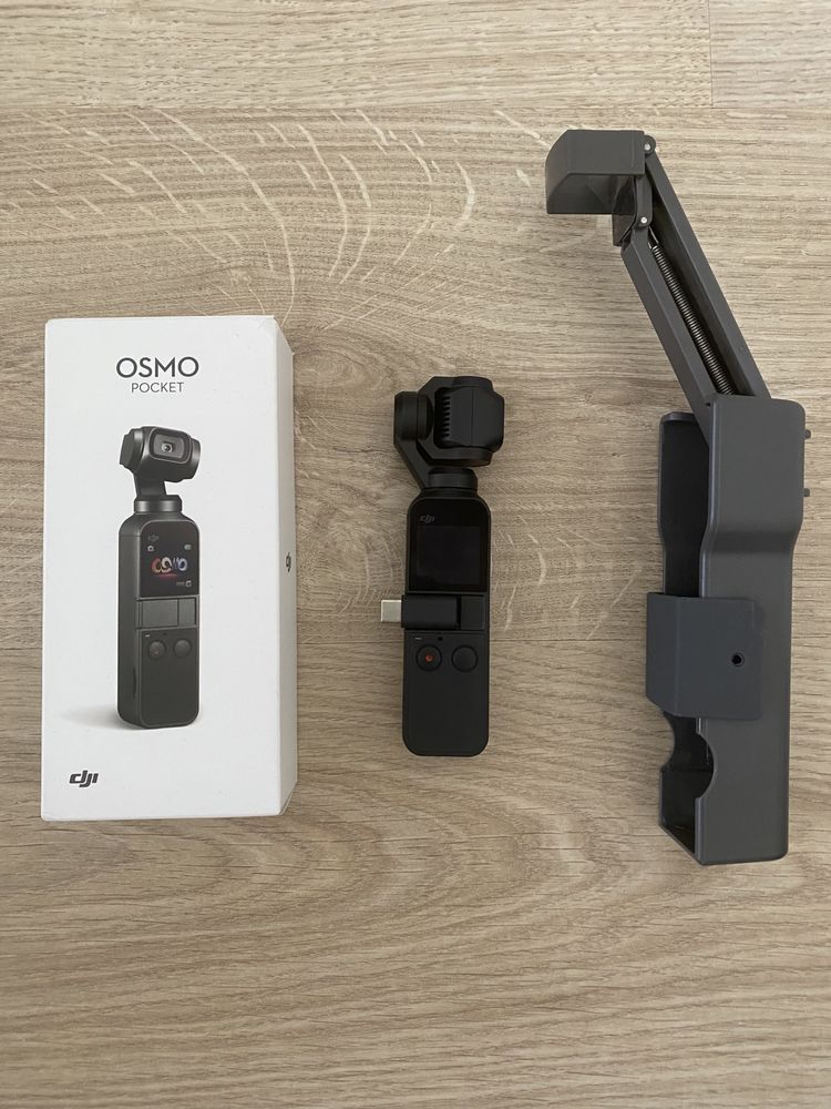 DJI Osmo Pocket 1 4k como novo - com Z-axis