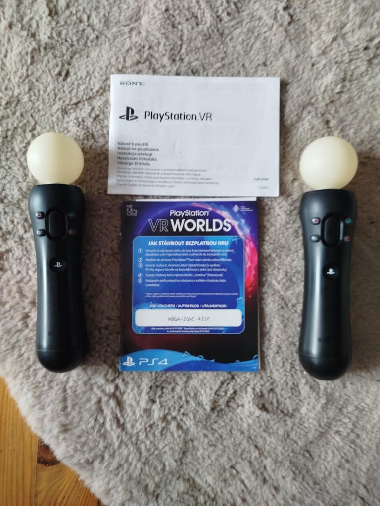 PlayStation VR + 2 Move + kamera + PS5 adapter + pudełko 

>