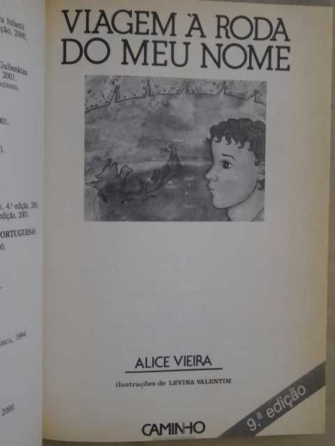 Viagem à Roda do Meu Nome de Alice Vieira