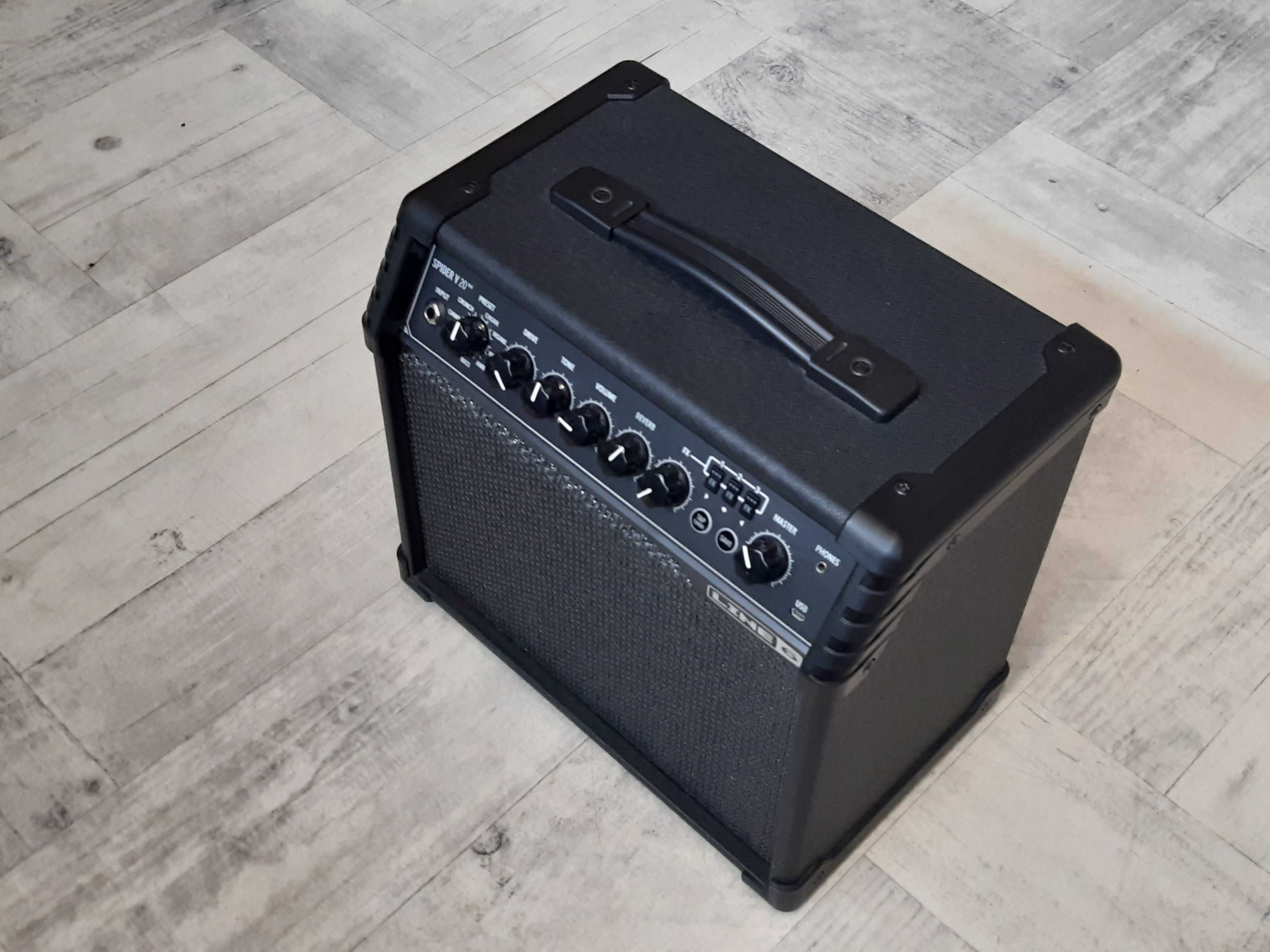 Wzmacniacz gitarowy LINE 6 SPIDER V 20 - combo-efekty - wysyłka Gratis